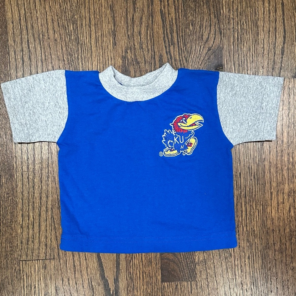 Kansas Jayhawks Short Sleeve Shirt